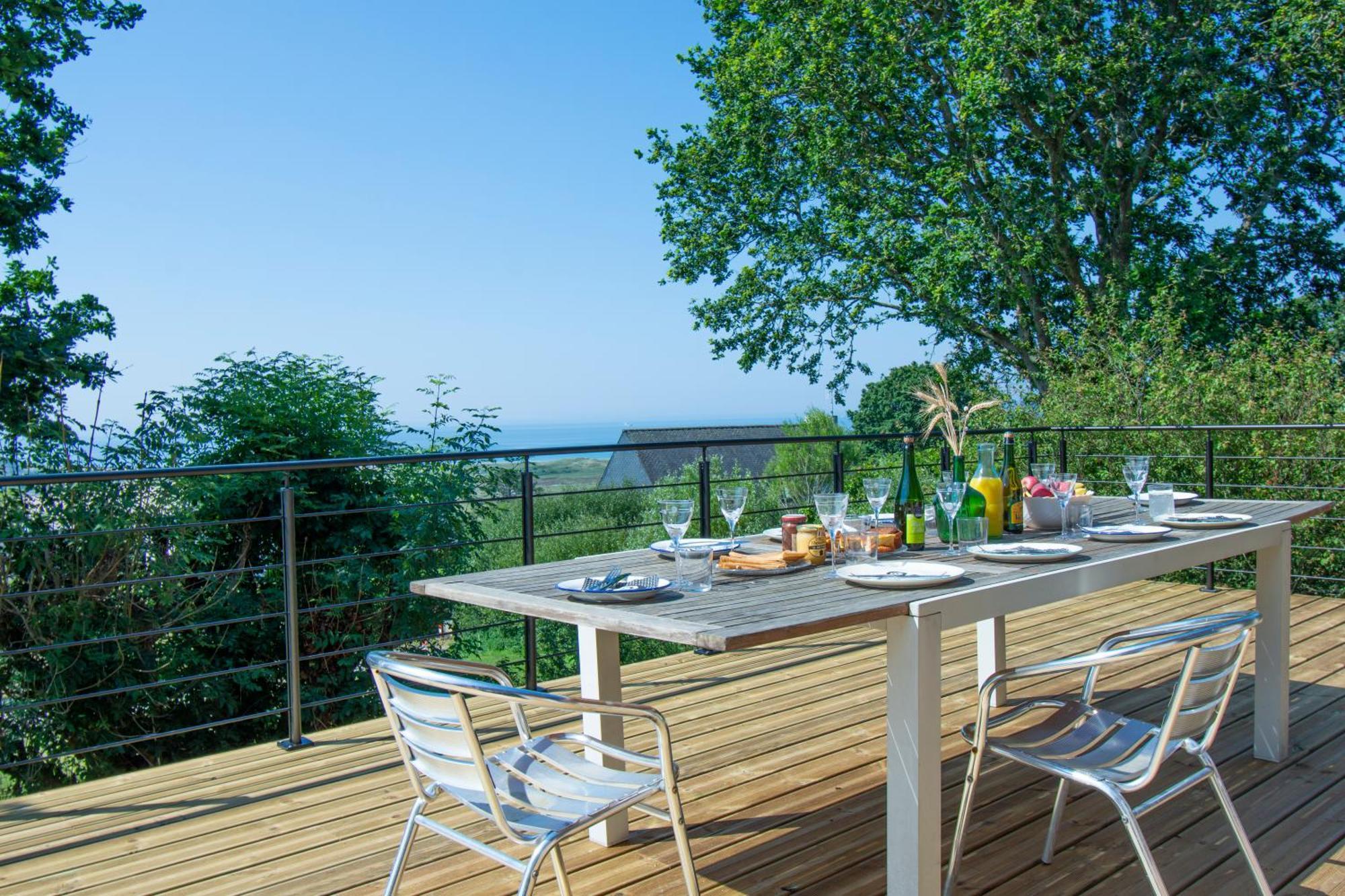 Maison Anemone - Vue Mer - Crozon, Bretagne Kültér fotó