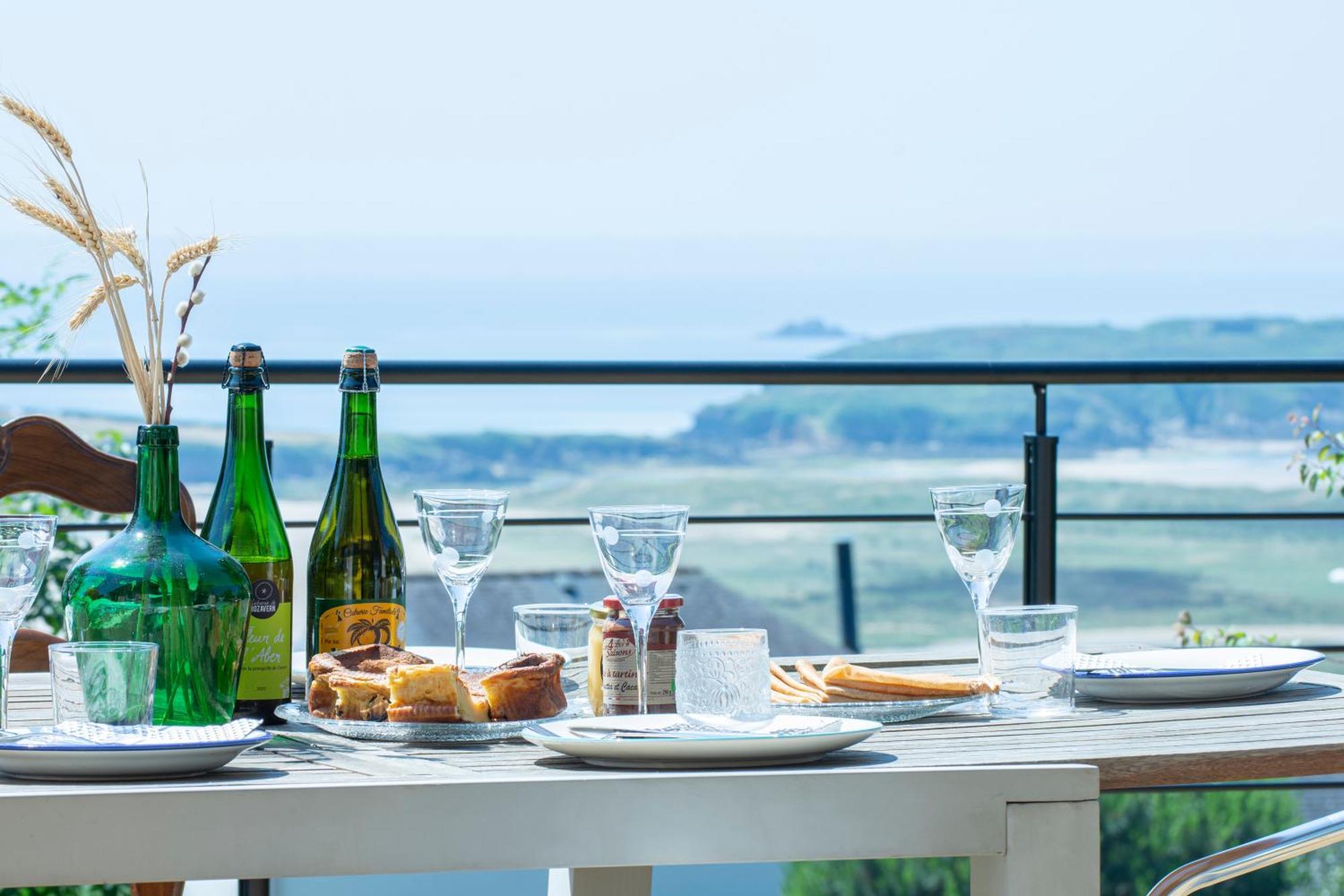 Maison Anemone - Vue Mer - Crozon, Bretagne Kültér fotó