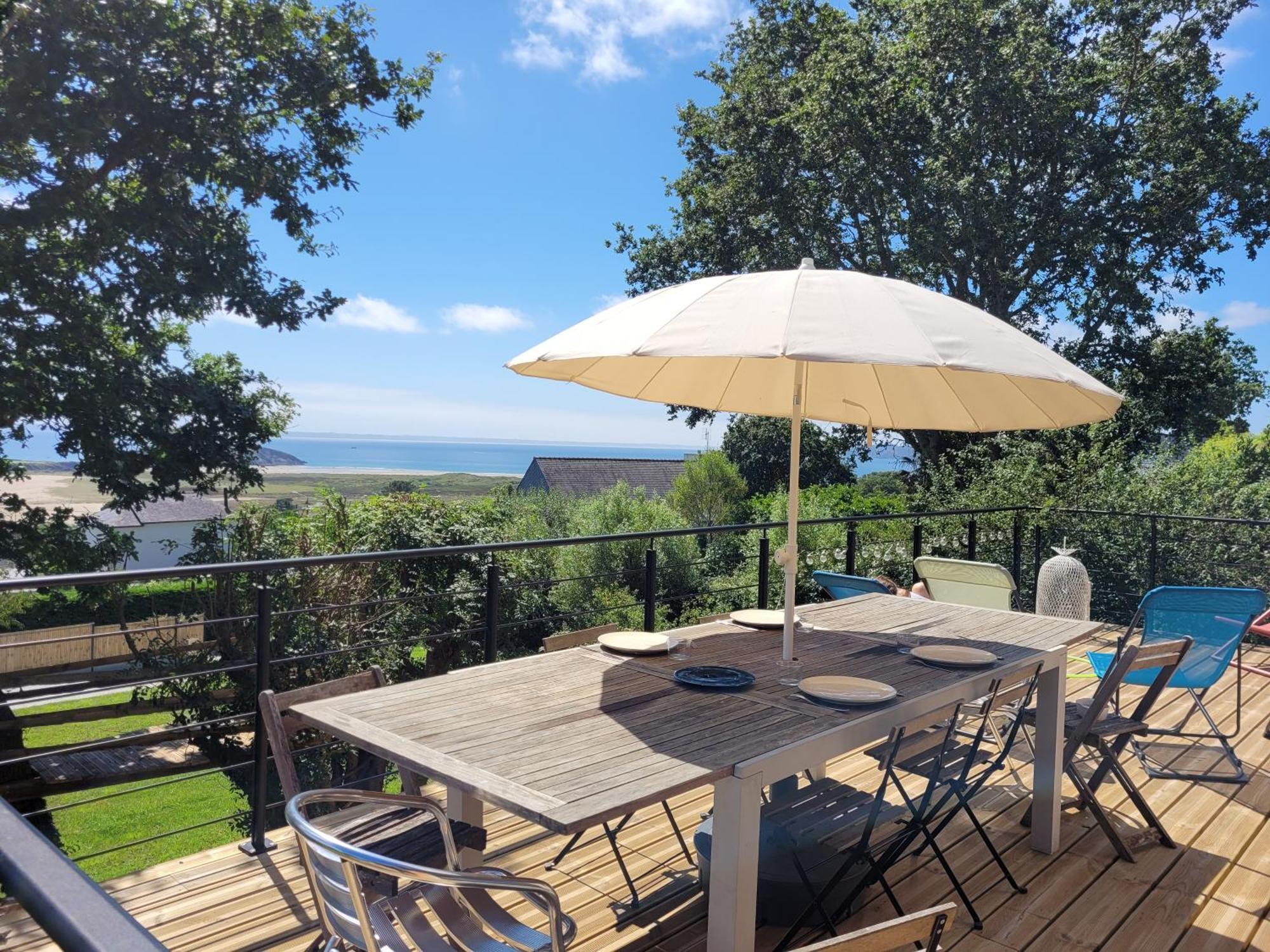 Maison Anemone - Vue Mer - Crozon, Bretagne Kültér fotó