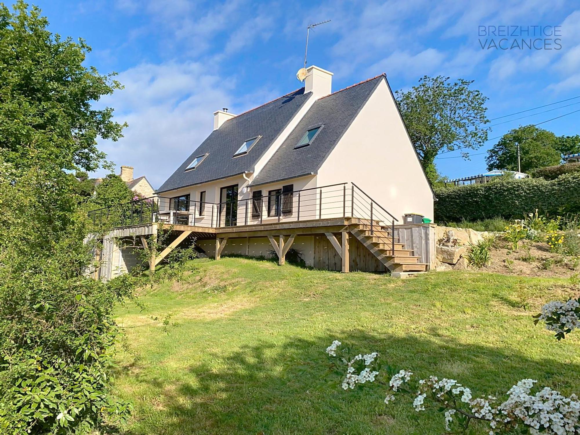Maison Anemone - Vue Mer - Crozon, Bretagne Kültér fotó